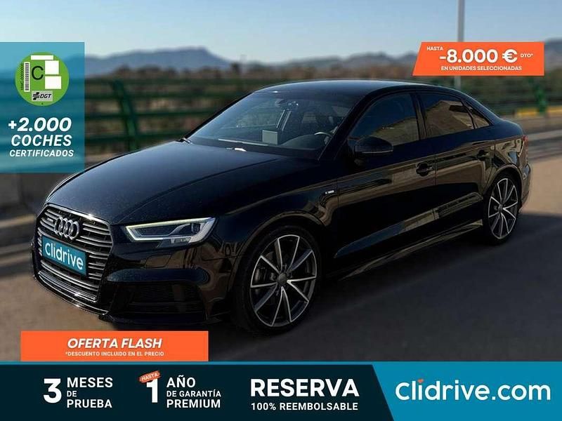 Negro Usado 2017 Audi A3 Premium Berlina | 21.790 € (Precio justo) - Imagen 1/3