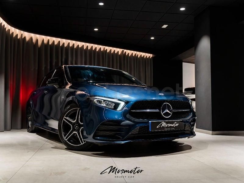 Usado Mercedes A200 150 CV (110 kW) 2021 Azul Berlina