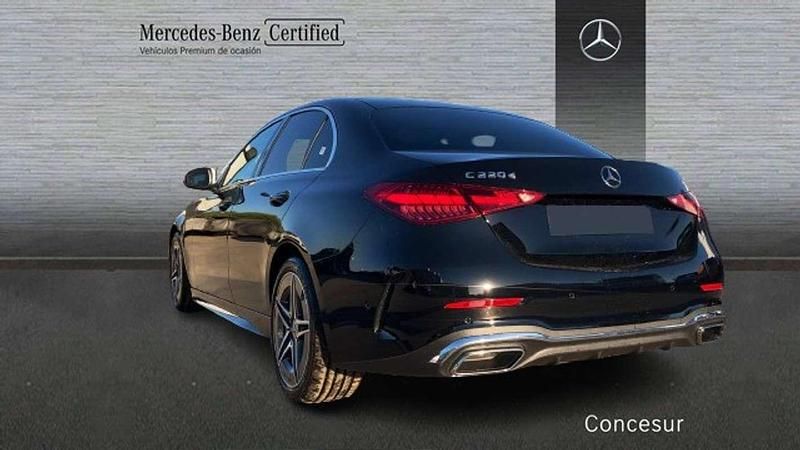 Usado Mercedes C220 194 CV (142 kW) 2021 Negro Coupe