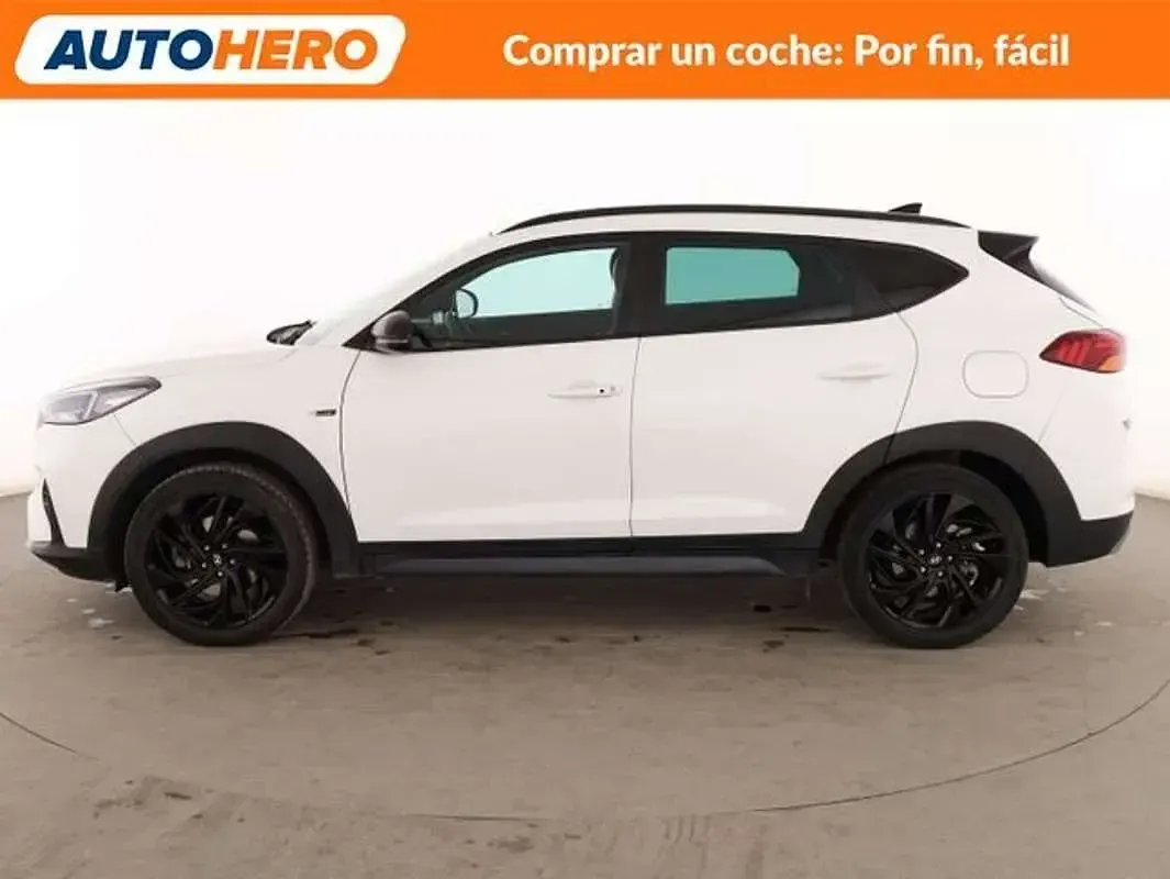 Usado Hyundai Tucson N Line 152 CV (111 kW) 2020 Blanco SUV
