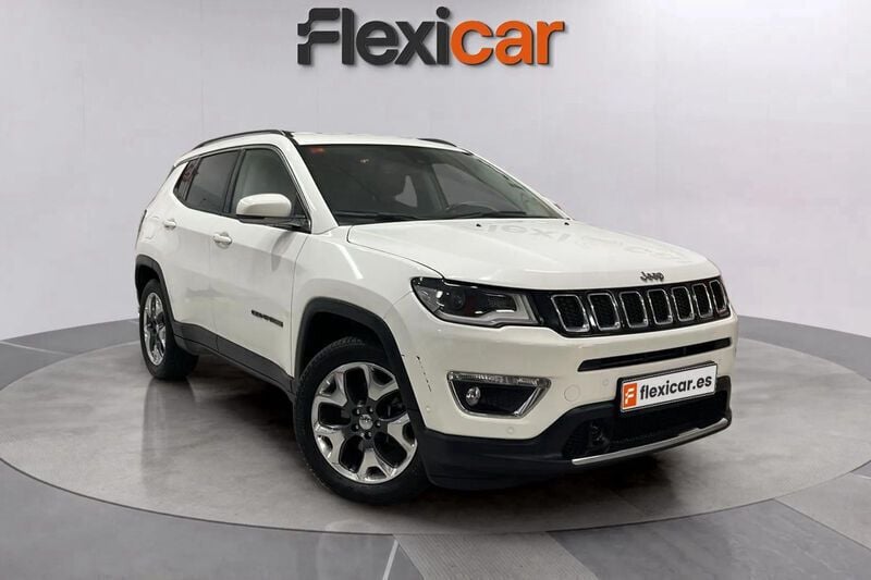 Blanco Usado 2020 Jeep Compass Limited SUV | 14.990 € (Super precio) - Imagen 1/4