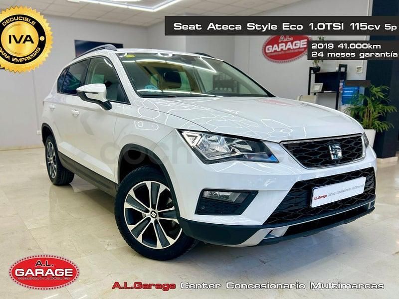 Usado Seat Ateca Style 115 CV (84 kW) 2020 Blanco SUV