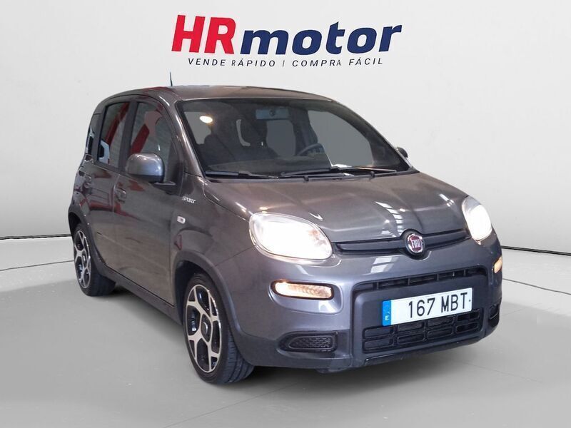 Gris Usado 2022 Fiat Panda Sport Utilitario | 11.950 € (Precio justo) - Imagen 1/4