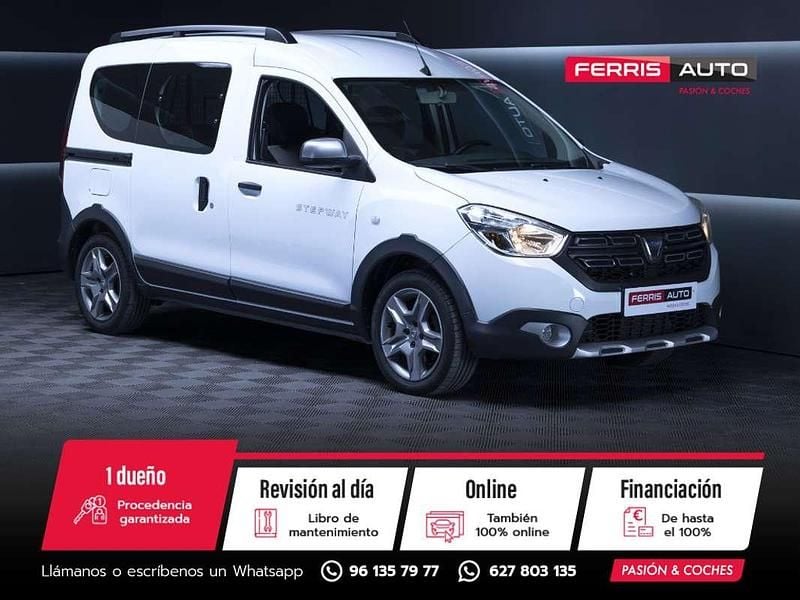 Usado Dacia Dokker Comfort 95 CV (69 kW) 2020 Blanco Monovolumen