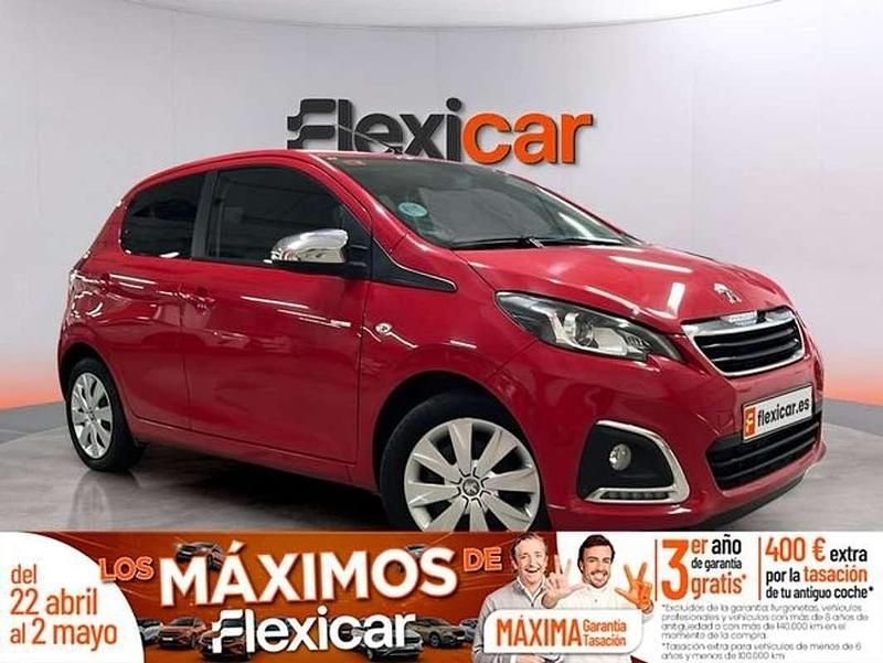 Occasion Peugeot 108 Active 72 ch (52 kW) 2021 Rouge Citadine