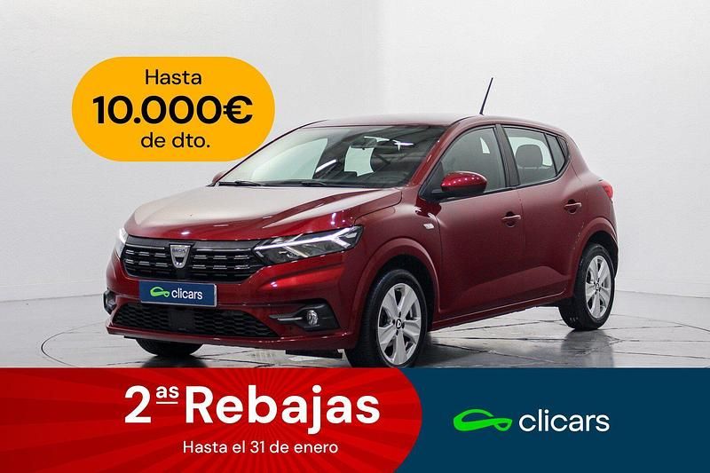 Rojo Usado 2023 Dacia Sandero Comfort Berlina | 12.490 € (Buen precio) - Imagen 1/4