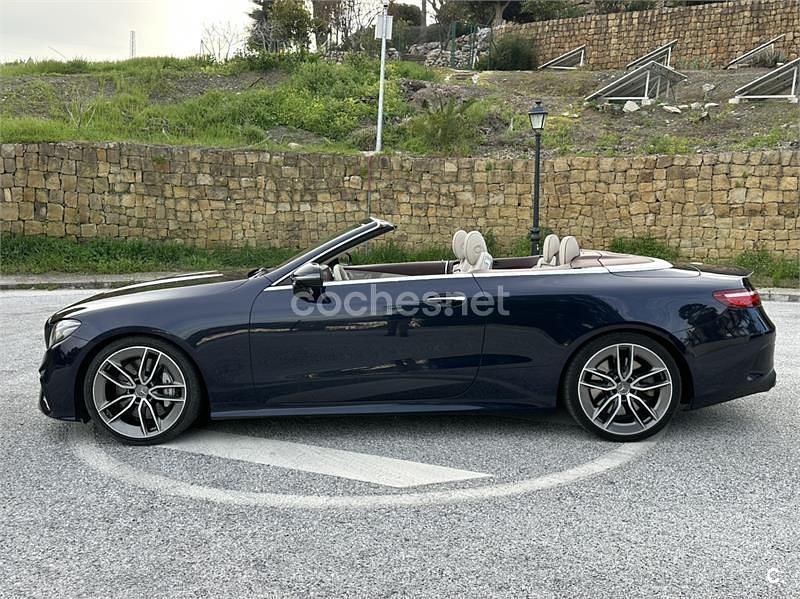Usado Mercedes E53 AMG 435 CV (319 kW) 2020 Azul Descapotable