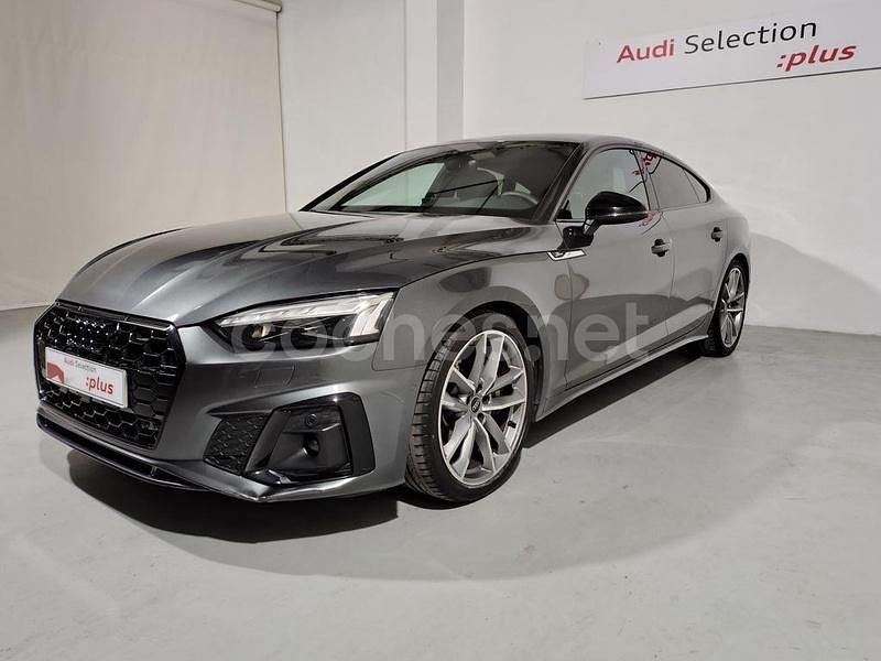 Gris / plata Usado 2024 Audi A5 Sportback Sport Berlina | 44.800 € (Precio justo) - Imagen 1/4