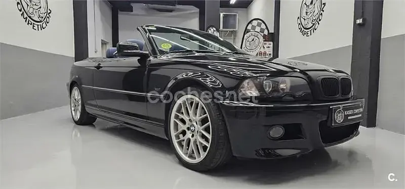 Usado BMW 318 143 CV (105 kW) 2002 Negro Descapotable