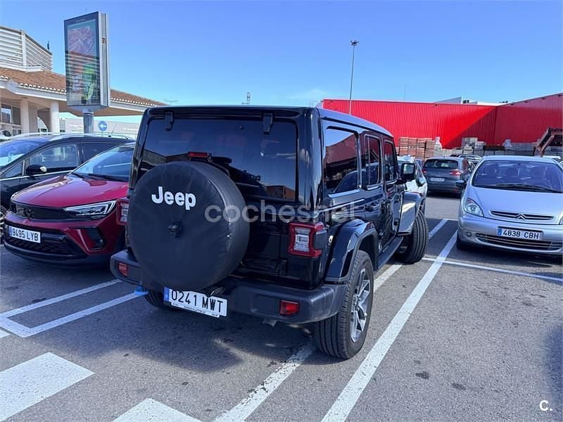 Usado Jeep Wrangler Sahara 381 CV (280 kW) 2024 Negro SUV
