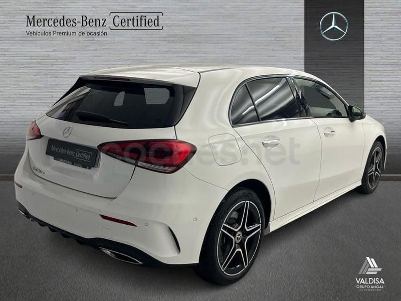 Usado Mercedes A250 AMG line 218 CV (160 kW) 2022 Blanco polar Berlina