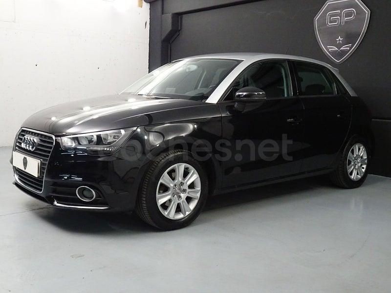 Usado Audi A1 Sportback Attraction 86 CV (63 kW) 2012 Negro Utilitario