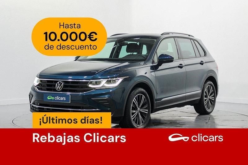 Azul Usado 2022 VW Tiguan Life SUV | 26.490 € (Super precio) - Imagen 1/4