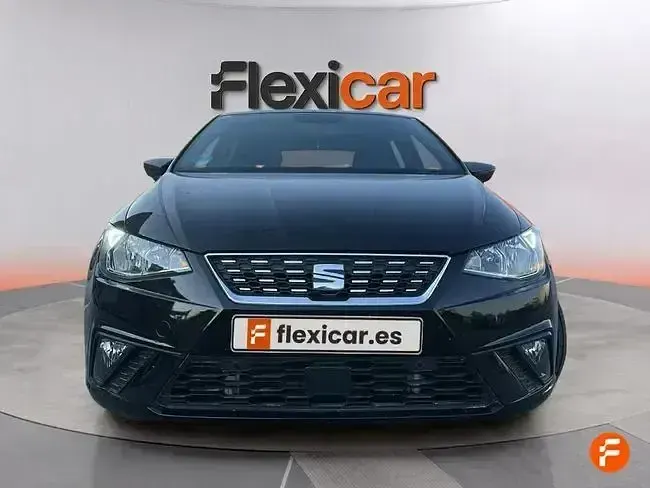 Usado Seat Ibiza FR 110 CV (80 kW) 2021 Negro Utilitario