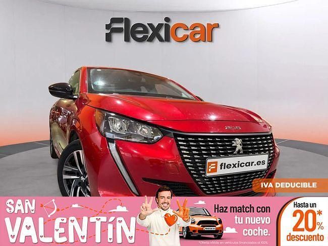 Usado Peugeot 208 Active 100 CV (73 kW) 2023 Rojo Utilitario