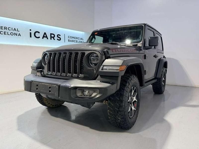 Negro Usado 2021 Jeep Wrangler Rubicon SUV | 54.990 € (Precio justo) - Imagen 1/4
