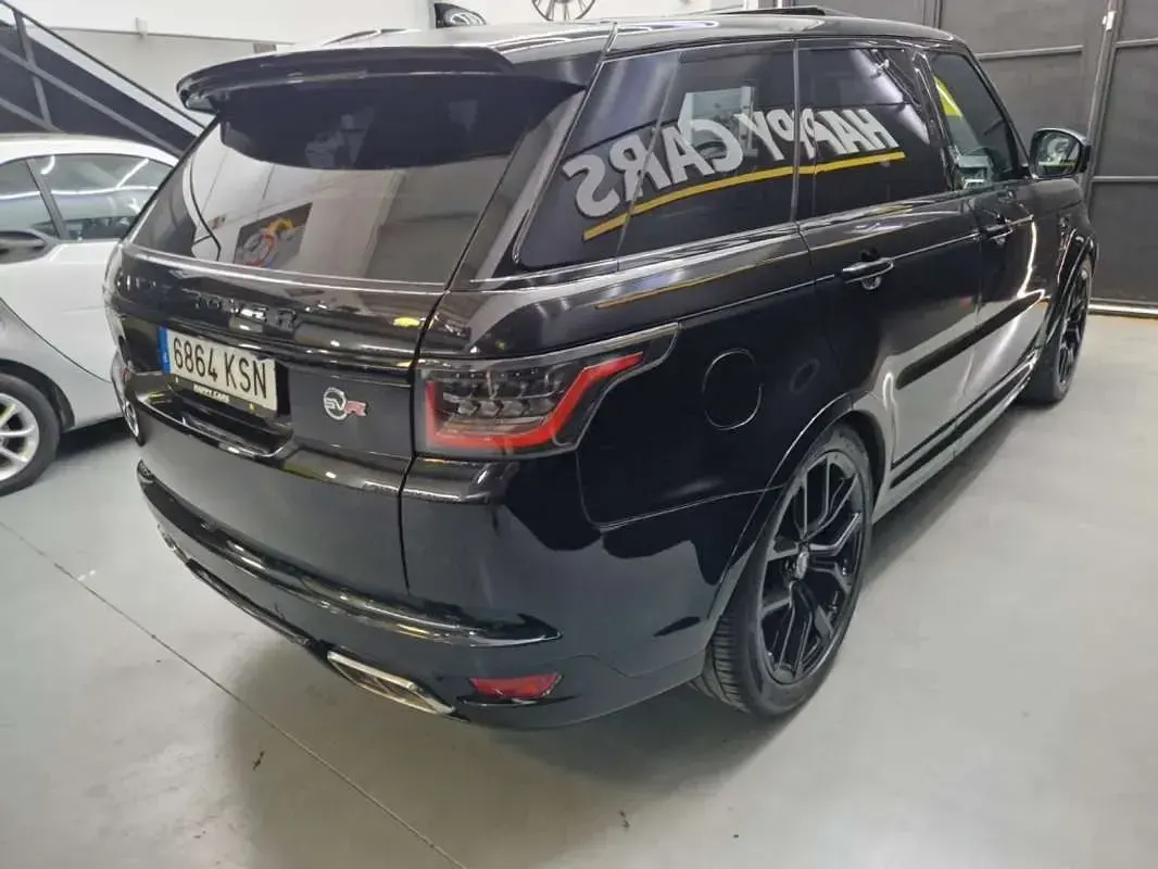 Usado Land Rover Range Rover Sport SVR 575 CV (422 kW) 2019 Negro SUV