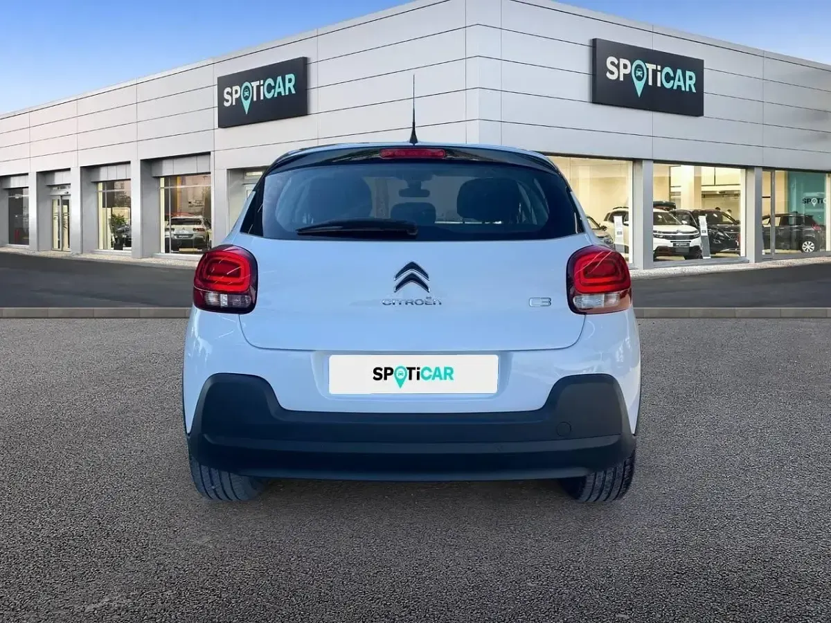Usado Citroën C3 Feel 83 CV (61 kW) 2022 Blanco Utilitario