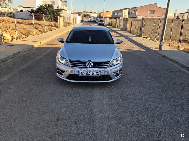 Usado VW CC R-line 140 CV (102 kW) 2013 Blanco Berlina