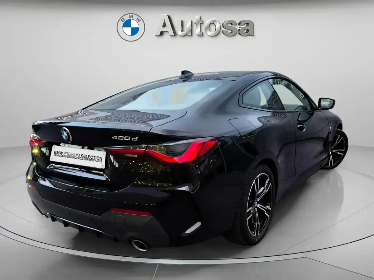 Usado BMW 420 Coupé Shadowline 190 CV (139 kW) 2021 Negro Coupe