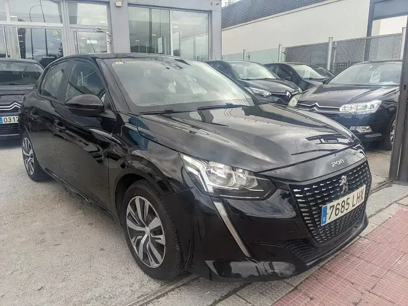 Usado Peugeot 208 GT 100 CV (73 kW) 2020 Negro Utilitario