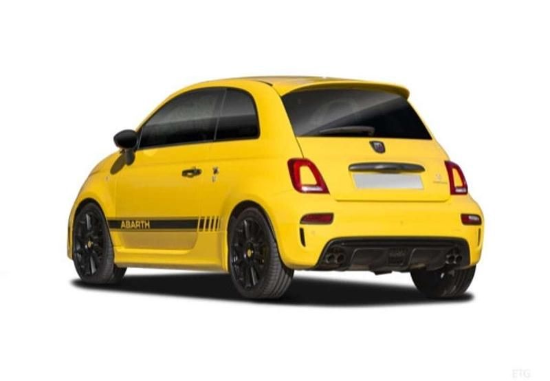 Usado Abarth 595 Pista 160 CV (117 kW) 2018 Azul Utilitario