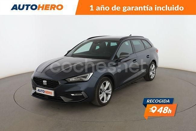 Gris Usado 2024 Seat Leon FR Familiar | 24.699 € (Precio justo) - Imagen 1/3
