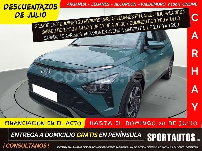 Azul Usado 2023 Hyundai Bayon SUV | 14.690 € (Precio justo) - Imagen 1/4