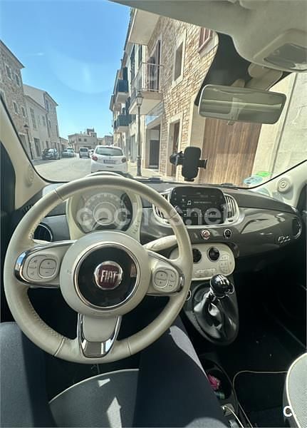 Gris / plata Usado 2019 Fiat 500 Pop Berlina | 9300 € (Buen precio) - Imagen 1/4
