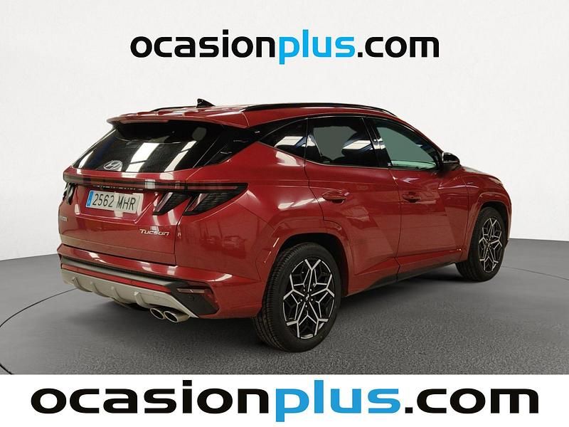Usado Hyundai Tucson N Line 150 CV (110 kW) 2023 Rojo SUV