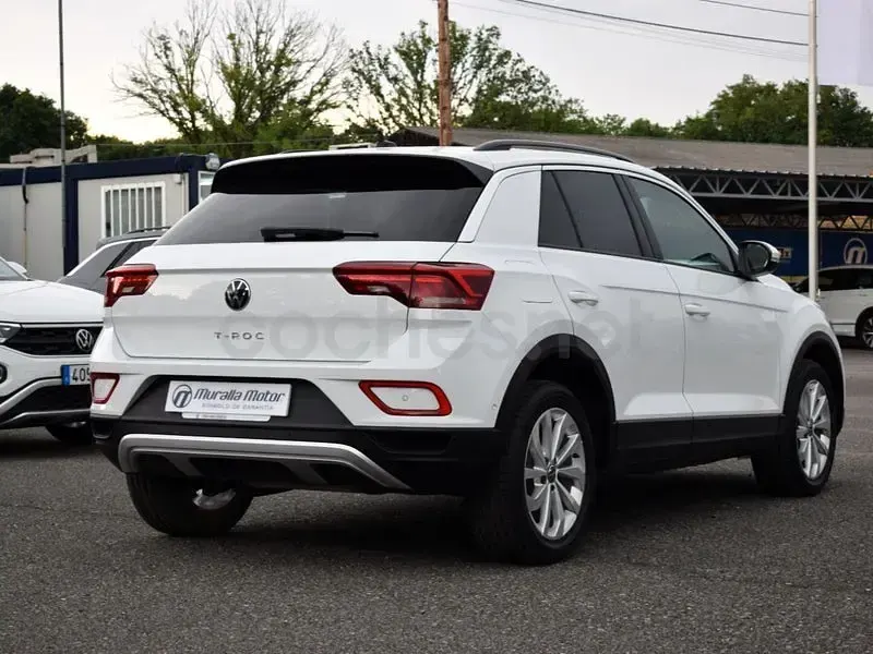 Usado VW T-Roc Life 115 CV (84 kW) 2022 Blanco SUV