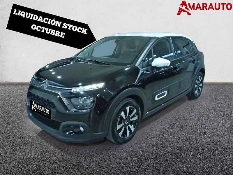 Negro Usado 2024 Citroën C3 PureTech Utilitario | 14.990 € (Precio justo) - Imagen 1/4