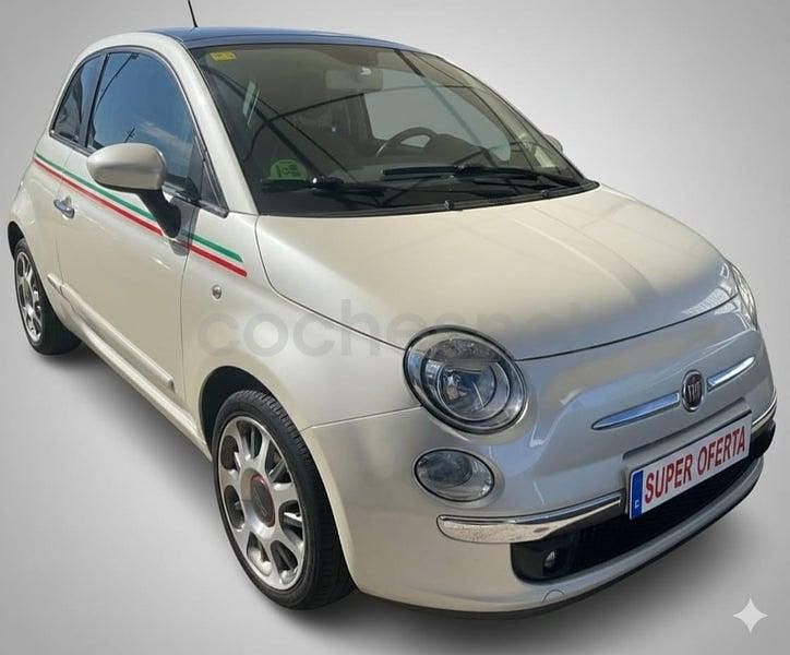 Usado Fiat 500 Sport 100 CV (73 kW) 2009 Blanco Descapotable