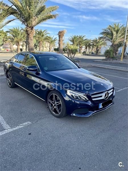 Azul Usado 2016 Mercedes C200 Berlina | 20.500 € (Buen precio) - Imagen 1/4