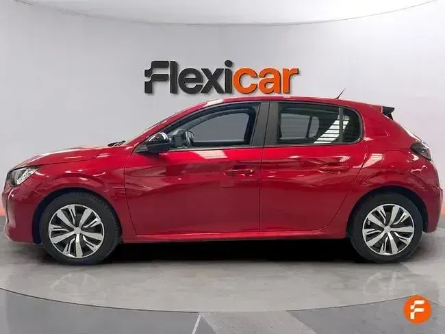 Usado Peugeot 208 Active 75 CV (55 kW) 2023 Rojo Utilitario