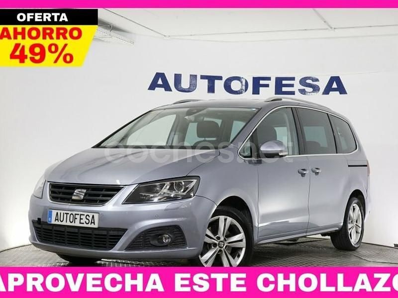 Gris / plata Usado 2018 Seat Alhambra Monovolumen | 26.450 € (Precio justo) - Imagen 1/4