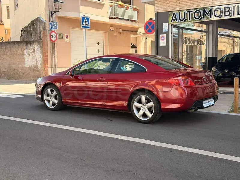 Usado Peugeot 407 Coupe 163 CV (119 kW) 2011 Granate Coupe