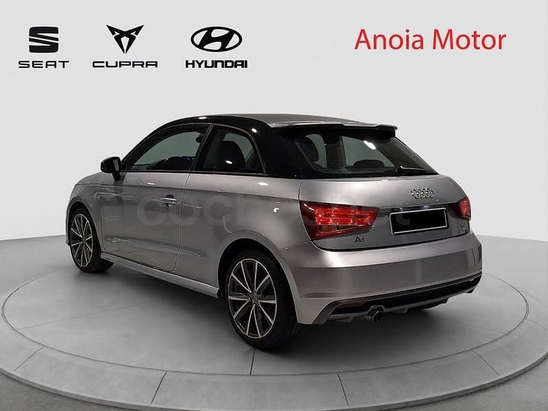Usado Audi A1 Design 95 CV (69 kW) 2017 Gris / plata Utilitario
