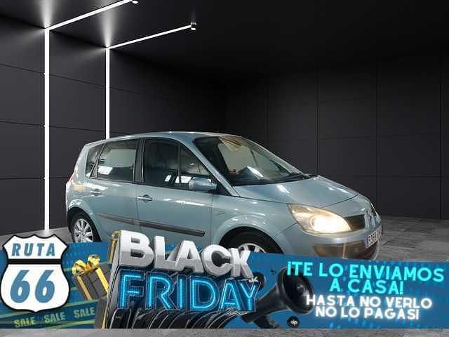 Azul Usado 2008 Renault Scénic II Dynamique Monovolumen | 3490 € (Precio justo) - Imagen 1/4