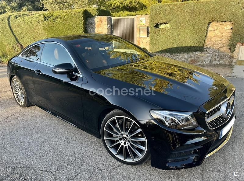 Negro Usado 2017 Mercedes E220 Coupe | 33.900 € (Un poco caro) - Imagen 1/4
