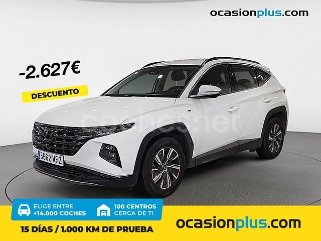 Blanco Usado 2023 Hyundai Tucson SUV | 28.900 € (Un poco caro) - Imagen 1/4