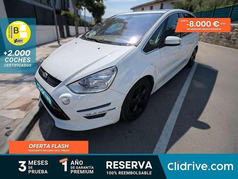 Blanco Usado 2012 Ford S-MAX Titanium S Monovolumen | 12.890 € (Precio justo) - Imagen 1/3