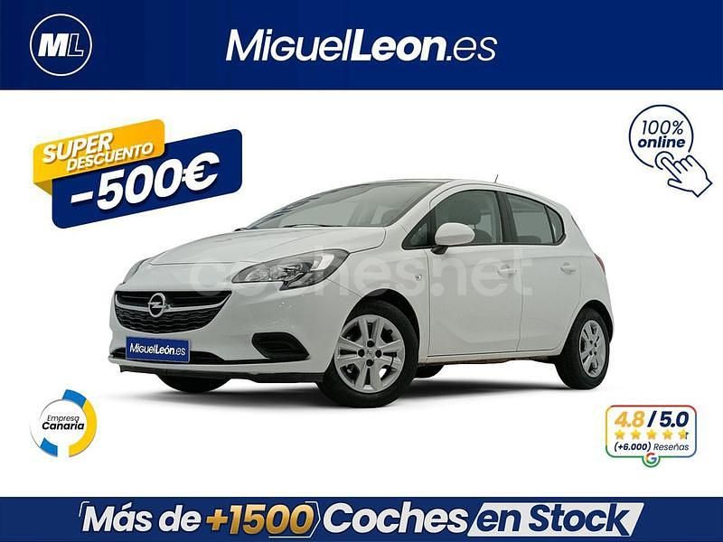 Blanco Usado 2018 Opel Corsa Selective Berlina | 8485 € (Precio justo) - Imagen 1/3