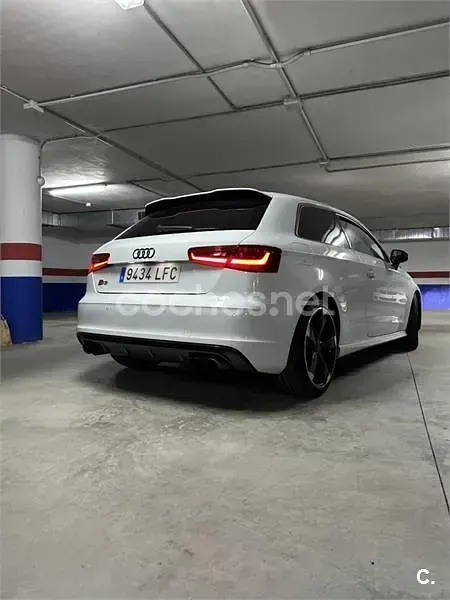 Usado Audi S3 265 CV (194 kW) 2013 Blanco Berlina