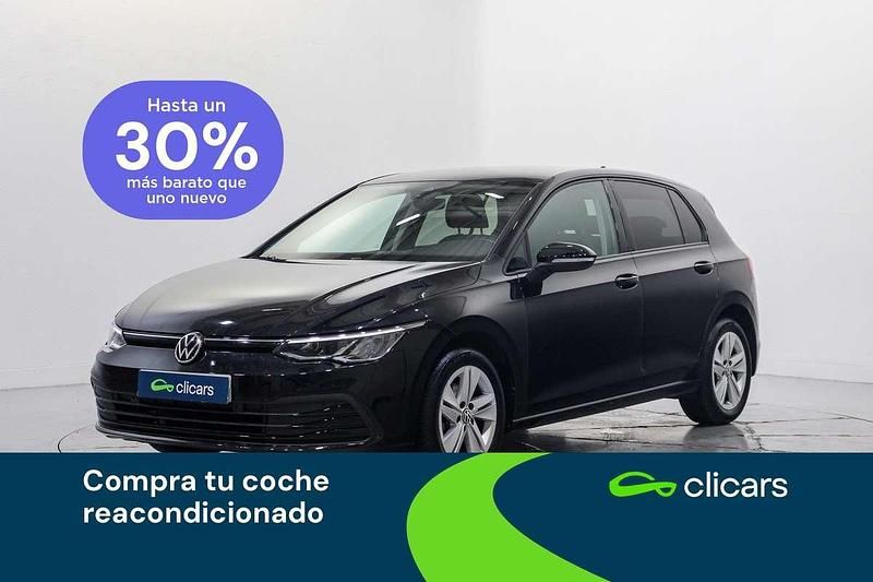 Usado VW Golf VII Life 150 CV (110 kW) 2021 Negro Utilitario