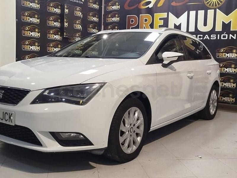 Blanco Usado 2015 Seat Leon FR Familiar | 7799 € (Super precio) - Imagen 1/4