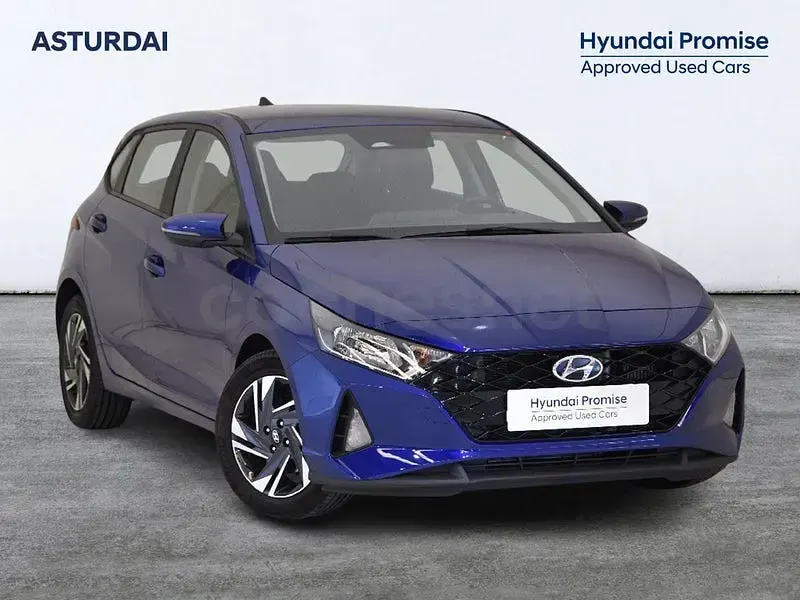 Usado Hyundai i20 84 CV (61 kW) 2022 Azul Utilitario