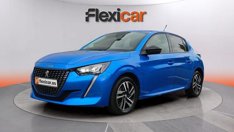 Usado Peugeot 208 Allure 101 CV (74 kW) 2023 Azul Utilitario