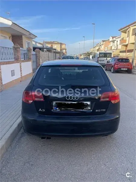 Usado Audi A3 Sportback Ambition 140 CV (102 kW) 2006 Negro Utilitario