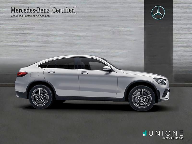 Usado Mercedes GLC300 194 CV (142 kW) 2021 Gris Coupe